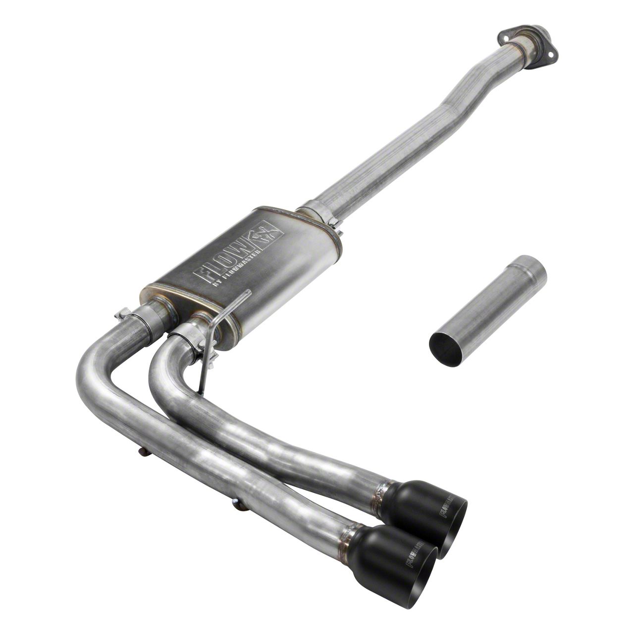 Flowmaster F-150 FlowFX Dual Exhaust System w/ Black Tips - Middle Side ...