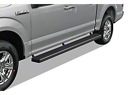 6-Inch iStep Running Boards; Black (15-26 F-150 SuperCrew)