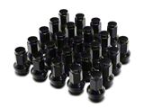 Black OEM Style Lug Nut Kit; 14mm x 1.5; Set of 24 (15-26 F-150)