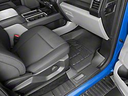 RedRock Sure-Fit Front and Second Row Floor Liners; Black (15-22 F-150 SuperCab)