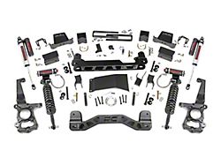 Rough Country 6-Inch Suspension Lift Kit with Vertex Reservoir Shocks (15-20 4WD F-150 SuperCab, SuperCrew, Excluding Raptor)