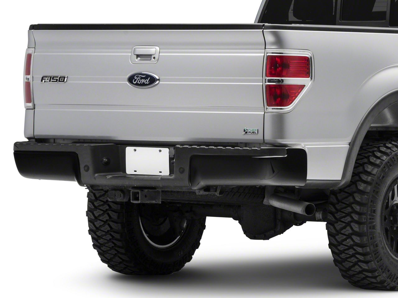 For 2009-2014 Ford F-150 New BumperShellz Paintable ABS Rear Bumper Cover 