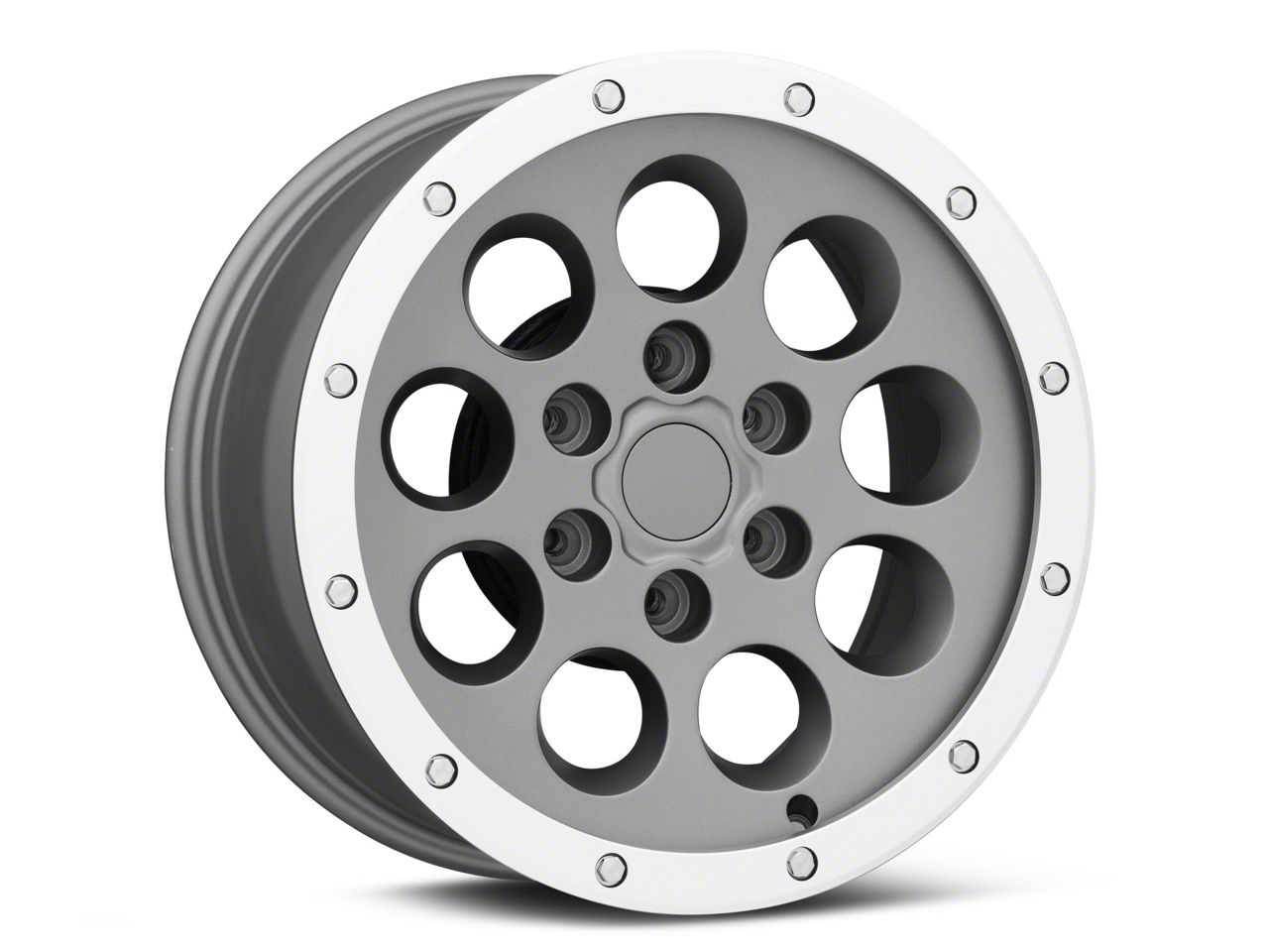 F 150 Gen1 Raptor Beadlock Style Charcoal 6 Lug Wheel 17x85 34mm Offset 2021 F 150 5156