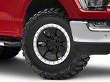 Gen2 Raptor Beadlock Style Matte Black 6-Lug Wheel; 17x8.5; 34mm Offset (21-26 F-150)