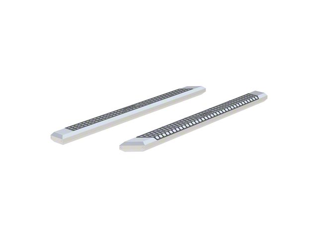 5.50-Inch AdvantEDGE Side Step Bars without Mounting Brackets; Chrome (07-21 Tundra Double Cab, CrewMax)