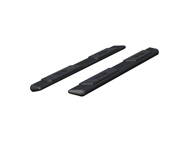 5.50-Inch AscentStep Running Boards without Mounting Brackets; Carbide Black (07-21 Tundra Double Cab, CrewMax)