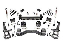 Rough Country 4-Inch Suspension Lift Kit with V2 Monotube Shocks (15-20 2WD F-150)