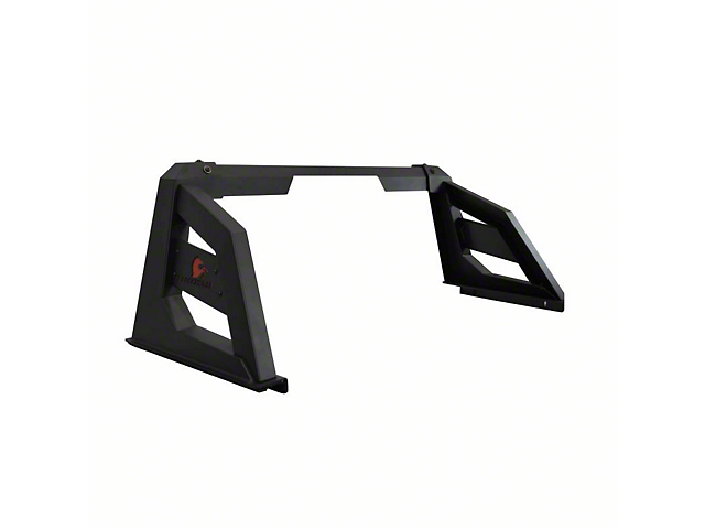 Armour Roll Bar with 50-Inch LED Light Bar Mounting Brackets; Black (11-16 F-350 Super Duty)
