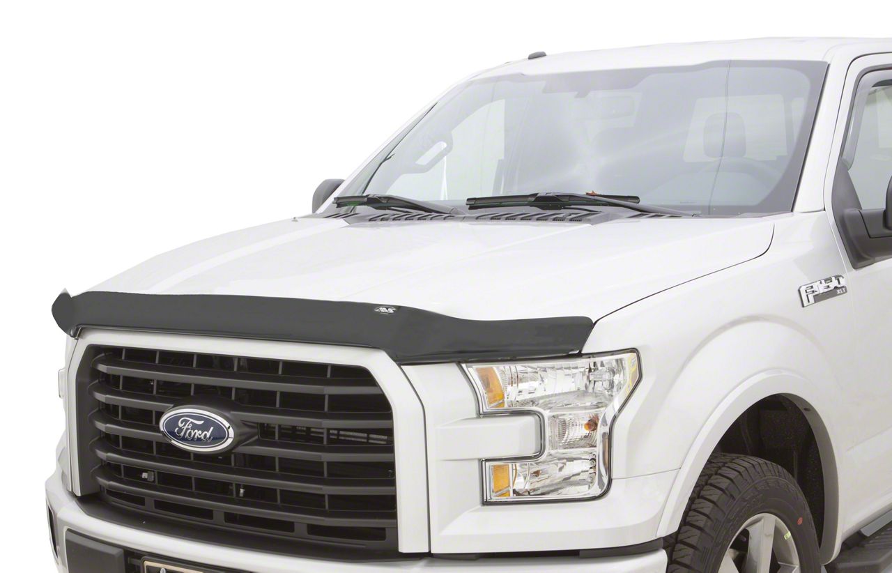 F-150 Bugflector II Hood Shield; Dark Smoke (17-20 F-150 Raptor)