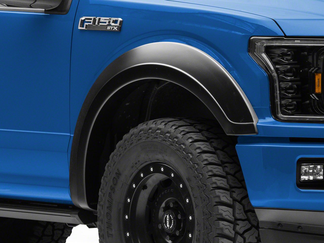 Bushwacker F-150 Extend-A-Fender Flares; Matte Black 20947-02 (18-20 F ...