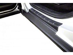 Bushwacker Trail Armor Rocker Panel and Sill Plate Covers; Black (15-23 F-150 SuperCab)