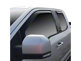 Westin In-Channel Window Deflectors; Front and Rear; Smoke (15-26 F-150 SuperCab)