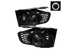 Halo Projector Fog Lights with Switch; Smoked (99-03 F-150)