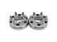 Supreme Suspensions 1.50-Inch Pro Billet Hub and Wheel Centric Wheel Spacers; Silver; Set of Two (22-24 Bronco Raptor)
