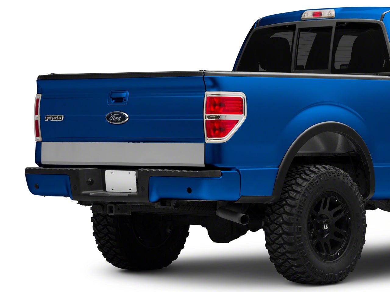 F-150 Tailgate Accent Trim; Stainless Steel (04-14 F-150 Styleside)