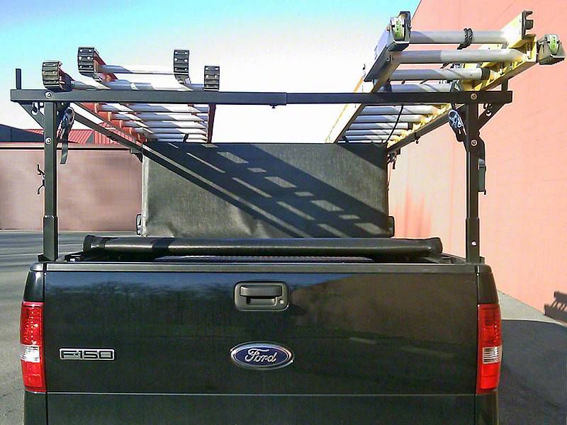 US Rack F-150 Stake Pocket Truck Rack for Tonneau Covers; Black ...