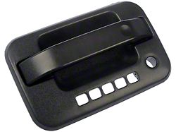 Exterior Door Handle with KeyPad Opening; Textured Black; Front Driver Side (04-14 F-150)