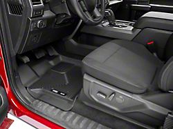 Husky Liners WeatherBeater Front and Second Seat Floor Liners; Black (15-23 F-150 SuperCrew)