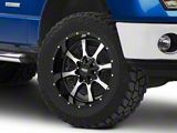 Moto Metal MO970 Gloss Black Machined 6-Lug Wheel; 20x10; -24mm Offset (09-14 F-150)