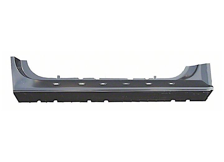 F-150 Factory Style Rocker Panel With Scuff Plate Holes; Passenger Side 