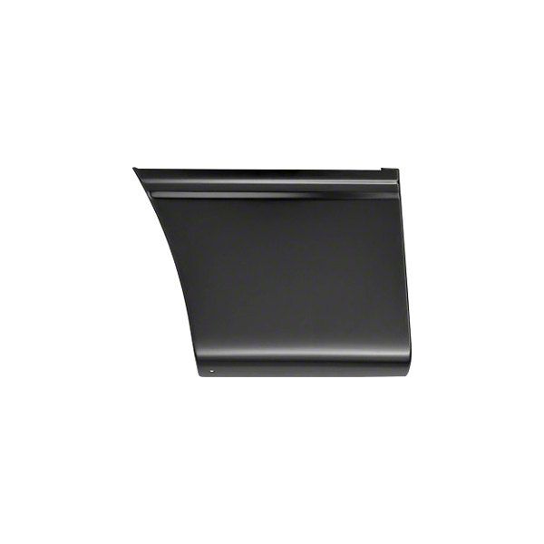 F150 Lower Quarter Panel Patch Panel without Fender Flare Holes; Front Section; Passenger Side