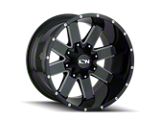 ION Wheels TYPE 141 Gloss Black Milled 6-Lug Wheel; 17x9; 18mm Offset (05-15 Tacoma)