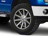 Fuel Wheels Contra Platinum Brushed Gunmetal 6-Lug Wheel; 20x9; 19mm Offset (09-14 F-150)
