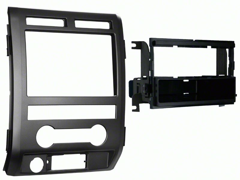 thumbnail interactive-video image 1 of Ford Double DIN Radio Install Adapter Trim – Kenwood, Aftermarket, 2005– (Select Fit) 1 of 5