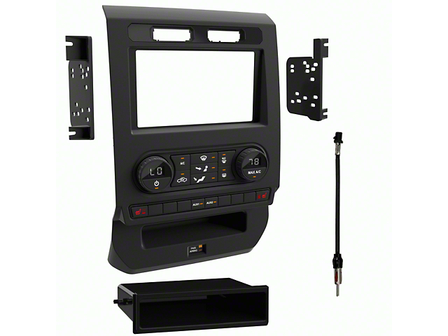 Turbo Touch Radio Installation Kit (15-17 F-150 w/ Manual Climinate Control)