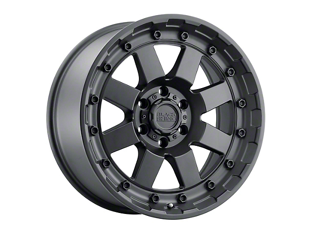 Black Rhino Cleghorn Matte Black 6-Lug Wheel; 20x9; -18mm Offset (21-23 Bronco, Excluding Raptor)