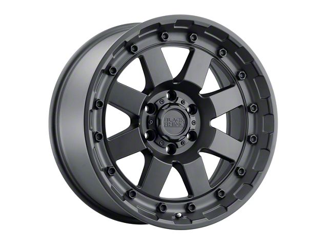Black Rhino Cleghorn Matte Black 6-Lug Wheel; 20x9; -18mm Offset (05-15 Tacoma)