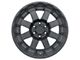 Black Rhino Cleghorn Matte Black 6-Lug Wheel; 20x9; -18mm Offset (21-24 Bronco, Excluding Raptor)
