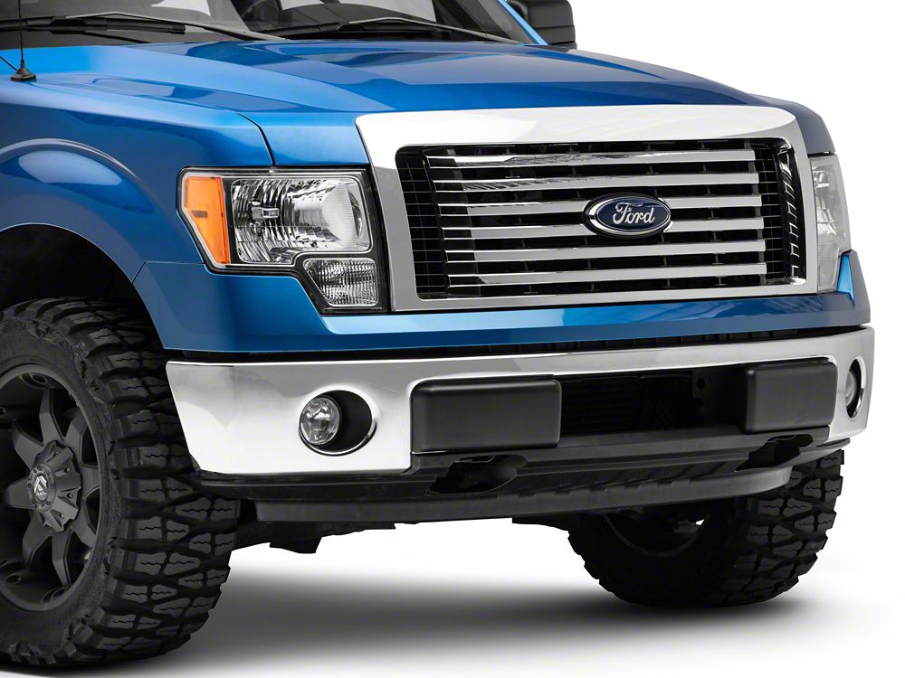 Ford F150 Bumper Guards For Ford F-150 2009-2014 Front Bumper Guard Pads / End Caps - Textured Black Pair (Left & Right) 2017 F150 Front Bumper Oem - Foto 7