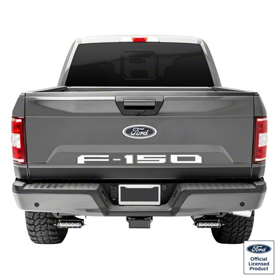 F150 Tailgate Insert Letters; White (1820 F150 w/o Tailgate Applique