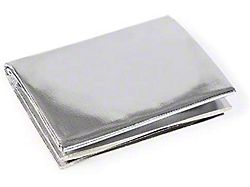 Mishimoto Floor Pan Heat Shield; Aluminum Silica Heat Barrier; With Adhesive Backing; 24-Inch x24-Inch (Universal; Some Adaptation May Be Required)