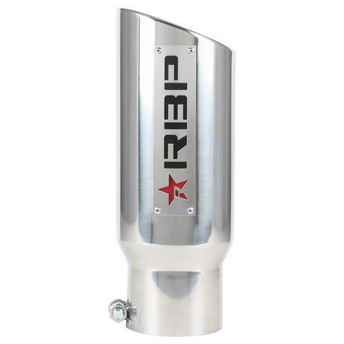 RBP RX-1 Stainless Steel Exhaust Tip; 4.50-Inch; Polished (Fits 3.50-Inch Tailpipe)