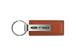 F-150 Leather Key Fob; Brown