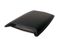 Eclipse Hood Scoop; Smooth Black (94-98 All)