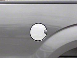 Gas Door Cover Trim; Stainless Steel (09-14 F-150)