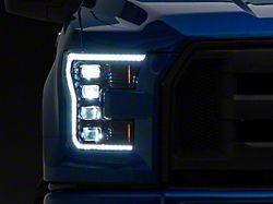 Morimoto GEN2 XB LED Projector Headlights; Black Housing; Clear Lens (15-17 F-150; 18-20 F-150 Raptor)