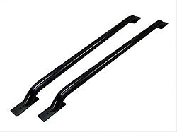 Stake Pocket Bed Rails; Black (97-14 F-150 Styleside w/ 6-1/2-Foot Bed)