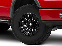 Fuel Wheels Blitz Gloss Black Milled 6-Lug Wheel; 17x9; 1mm Offset (09-14 F-150)