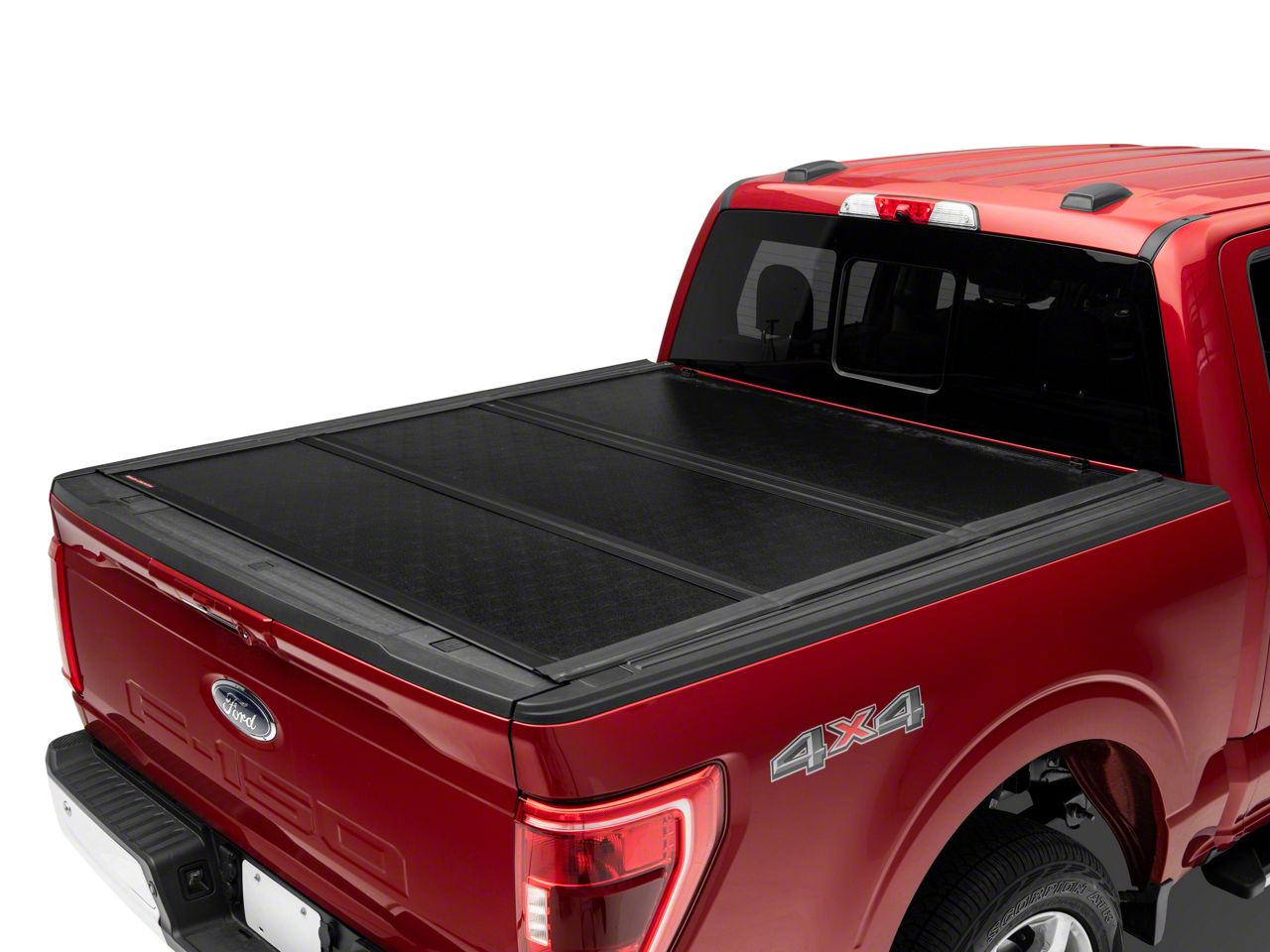 Rough Country F150 Low Profile Hard TriFold Tonneau Cover 47221550