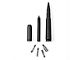 50 Caliber Billet Aluminum Antenna with 3.50-Inch Mast; Black (Universal; Some Adaptation May Be Required)