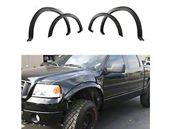 Rugged OE Style Fender Flares; Smooth Black (04-08 F-150 Styleside)