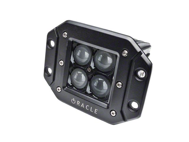 Oracle Off-Road 3-Inch Black Series LED Cube Light; Spot/Flood Combo (Universal; Some Adaptation May Be Required)