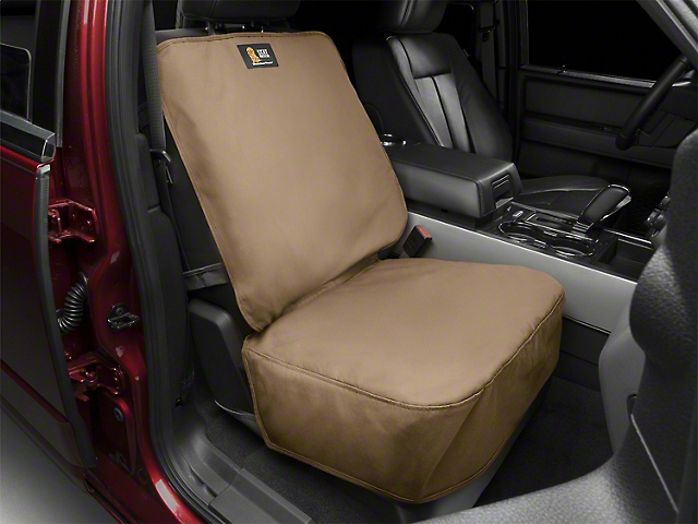 Weathertech Universal Front Bucket Seat Protector; Cocoa (20-22 Jeep Gladiator JT)