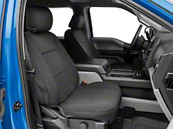 Proven Ground Premium Neoprene Front Seat Covers; Black (15-20 F-150 SuperCab, SuperCrew)