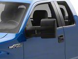 Towing Mirror; Left; Powered Heated; With Amber Signal and Puddle Light; Black (04-14 F-150)