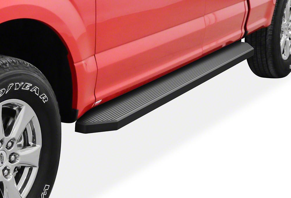 F-150 H-Style Running Boards; Black (15-22 F-150 SuperCab) - Free Shipping